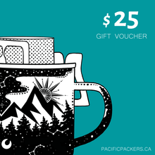 Load image into Gallery viewer, Outdoors coffee canada gift voucher