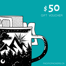 Load image into Gallery viewer, Hiking coffee canada gift voucher