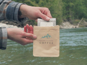 Outdoor coffee made in Canada. Best pour over coffee wherever you go.