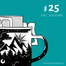 Load image into Gallery viewer, Outdoors coffee canada gift voucher
