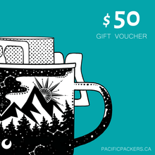 Load image into Gallery viewer, Hiking coffee canada gift voucher
