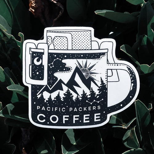 Pour over coffee sticker