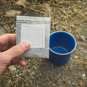 Pre-filled coffee packet