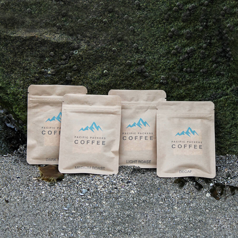 4 piece canadian camping coffee pack
